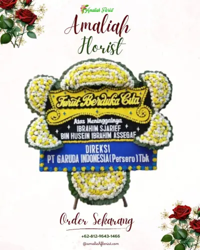 Papan Bunga Duka rancateureup